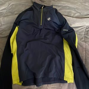 Dare2B blue and neon athletic sweatshirt size M